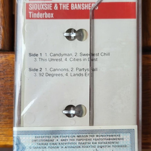 Siouxsie & the Banshees Tinderbox cassette tape new