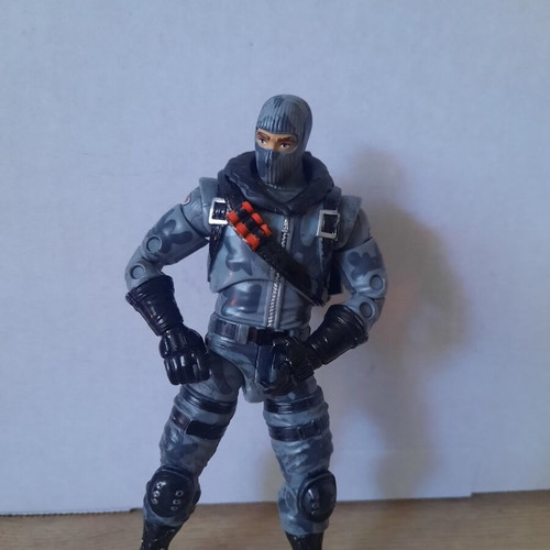 Fortnite Havoc action figure used with tactical backpack