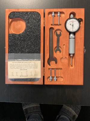 Starrett internal diameter gauge like new