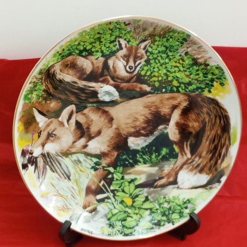 Ferran Sostres collectible porcelain plate, Forstenberg Germany