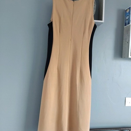 Derpouli beige dress like new, size L