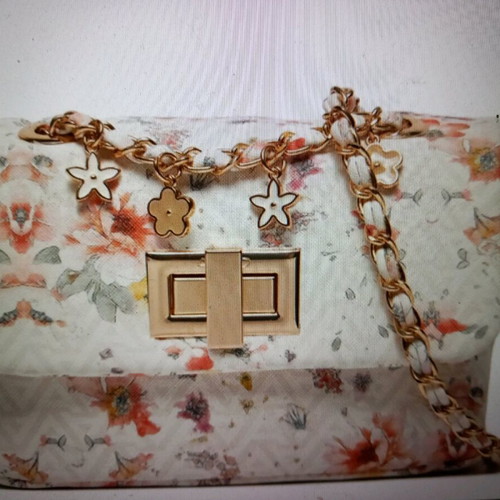 Aldo floral small shoulder bag like new