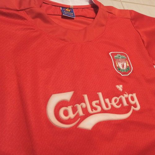 Liverpool Retro Football Shirt 2004-05 Medium Used