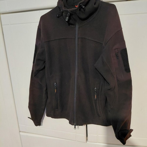 Pentagon fleece jacket used, black, size L
