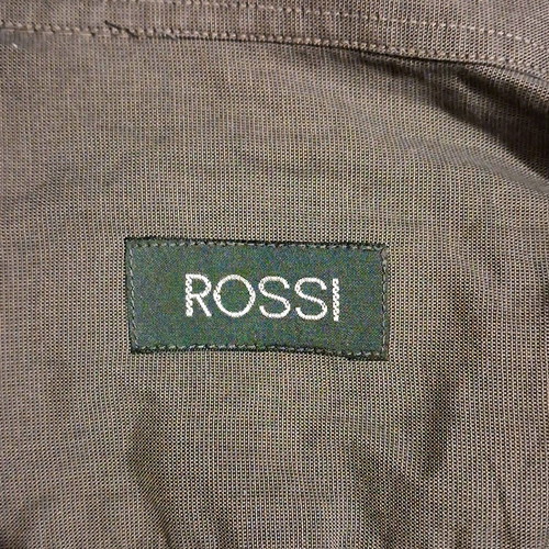Rossi men's shirt XL gray 100% cotton like new