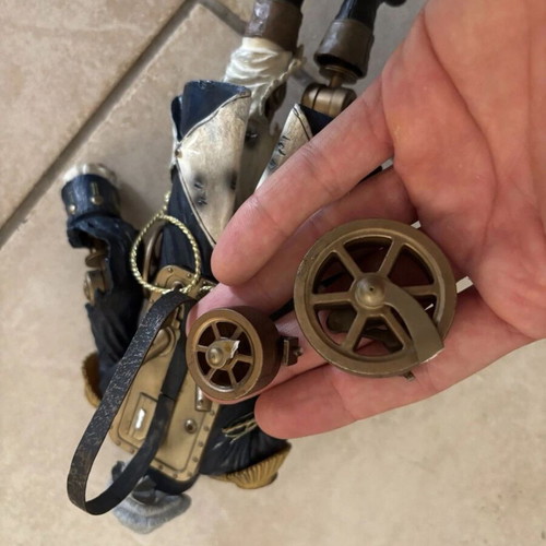 Bioshock Infinite George Washington Motorized Patriot 9” NECA action figure used