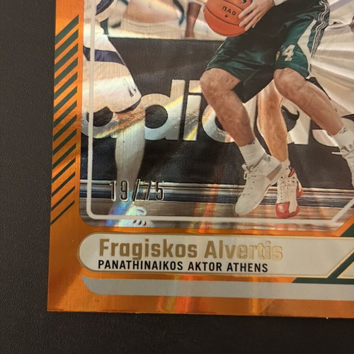 Fragiskos Alvertis Optic Legends Euroleague 2007-08 card new