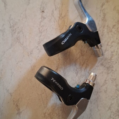 Set Manettes Short Aluminum Tektro New