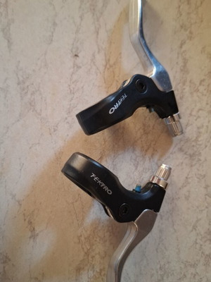 Set Manettes Short Aluminum Tektro New