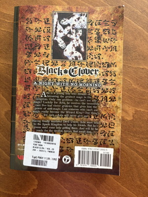 Black Clover Volume 29 like new