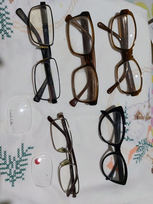 Prescription glasses used, pack of 5