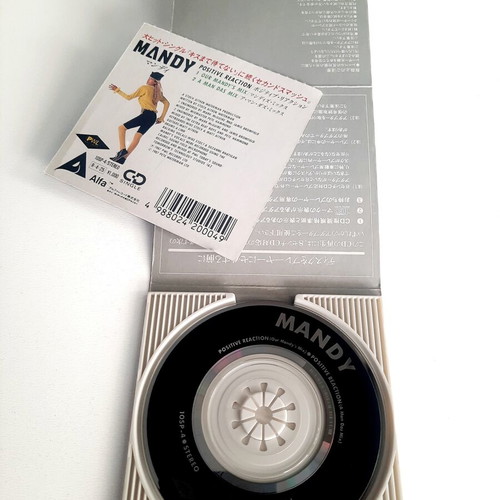 Mandy Positive Reaction 1988 Japanese CD-Mini Single used
