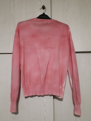 Trussardi Sport cardigan used, pink, size L