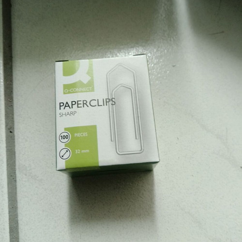 Paperclips new, pack of 20