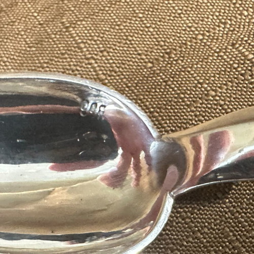 Silver Teaspoons 800 with embossed handles, like new