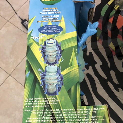 Tuck and Roll A Bug’s Life Interactive Talk n Sing Figures new