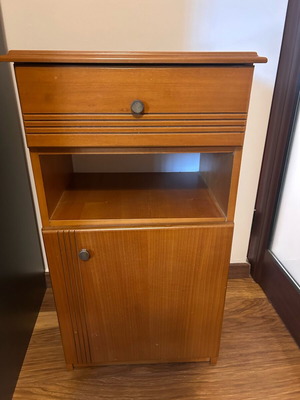 Wooden cabinet like new