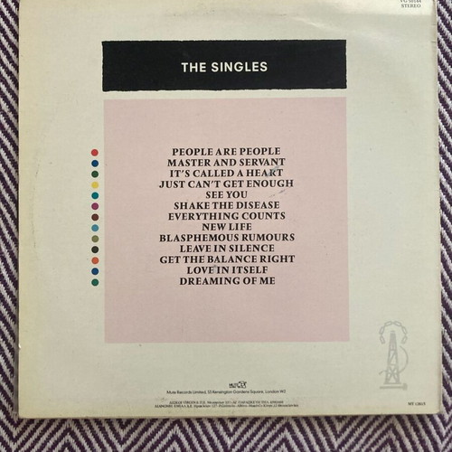 Depeche Mode The Singles 81-85 LP used, rock