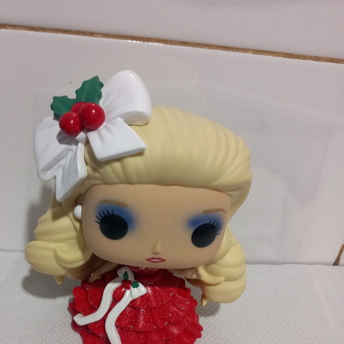 Funko Pop Christmas Barbie figure used without box