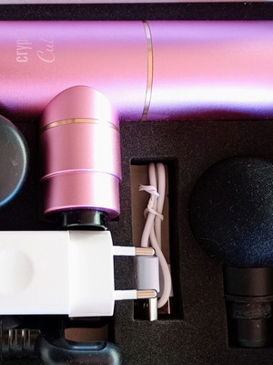 Massage Gun Crypto Cute like new with accessories