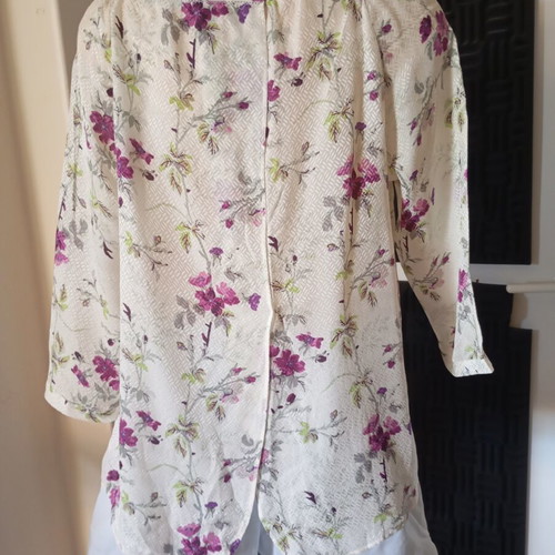 Massimo Dutti silk blouse new, size M, multicolor