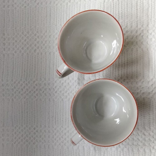 Vintage porcelain coffee cups set of 4 from Bulgaria like new