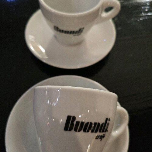 Buondi double espresso collectible cup set like new