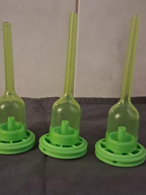 Dr. Brown's Options+ Wide-Neck replacement parts for baby bottles, set of 3