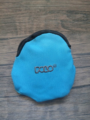 Polo wallet like new, blue and black
