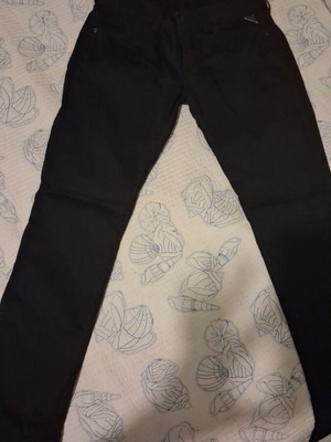 Replay black pants size 25