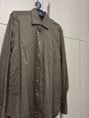 Oxford Company men's shirt medium, like new, cotton, brown