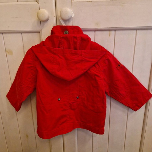 ZARA Baby Spring Jacket 6-9 Months like new, Red