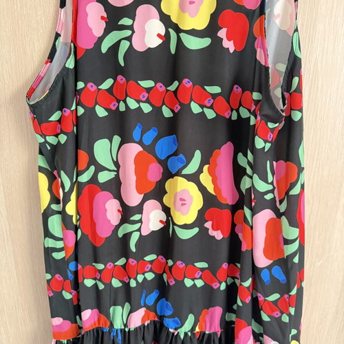 Karavan maxi dress like new with floral pattern