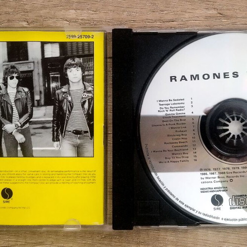 Ramonesmania CD used, punk