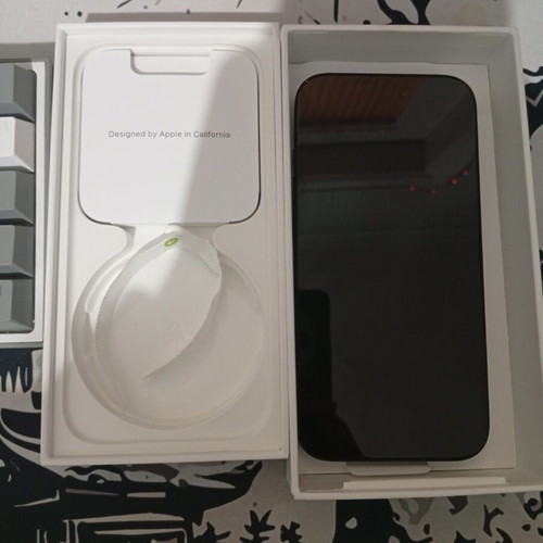 Iphone 15 used, black, 128GB, dual SIM, battery health 94%
