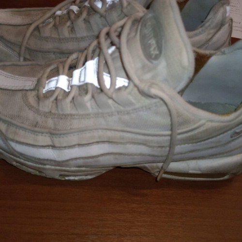 Nike Air Max white used, size 43, athletic shoes