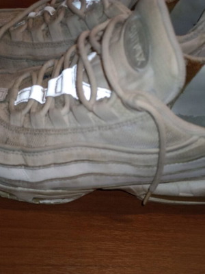 Nike Air Max white used, size 43, athletic shoes