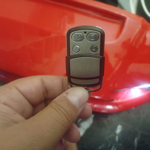 Car bed with remote control, sound and light