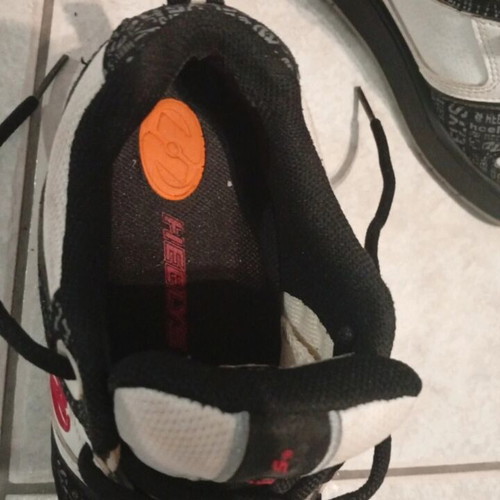 Heelys παπούτσια μεταχειρισμένα μέγεθος 38 μαύρο και άσπρο
