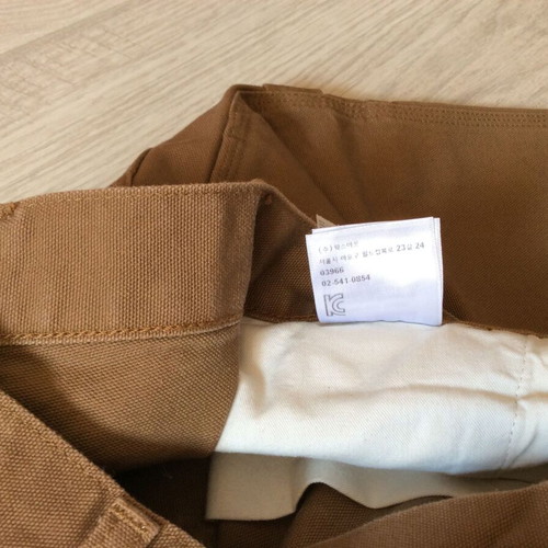 Carhartt WIP Single Knee Straight-Leg Trousers size 29/32 like new, brown