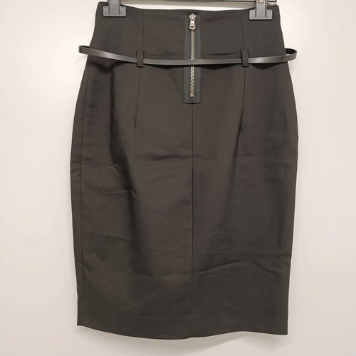 Liu Jo black pencil skirt size S new with belt
