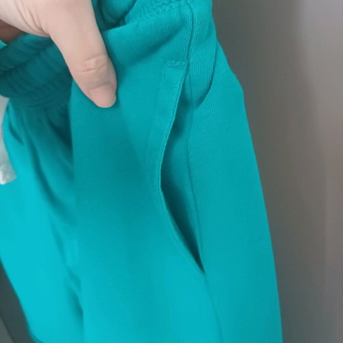 H&M summer teen bermuda shorts new, petrol with design