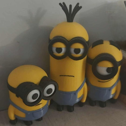 Minions figures new made of durable hard plastic