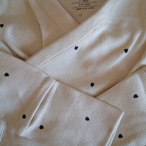 Marks and Spencer baby bodysuits like new, 3 pieces, 3-6 months, cotton