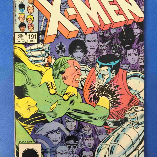 Uncanny X-Men 191 used, first appearance of Nimrod and Arilynn Williams