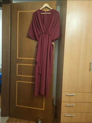 Dress for special occasions like wedding or baptism, new, purple, XL