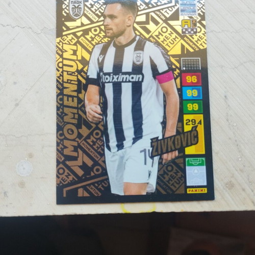 Panini Super League 23/24 Zivkovic momentum like new