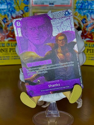 One Piece TCG Shanks P-104 V.1 card new from tournament