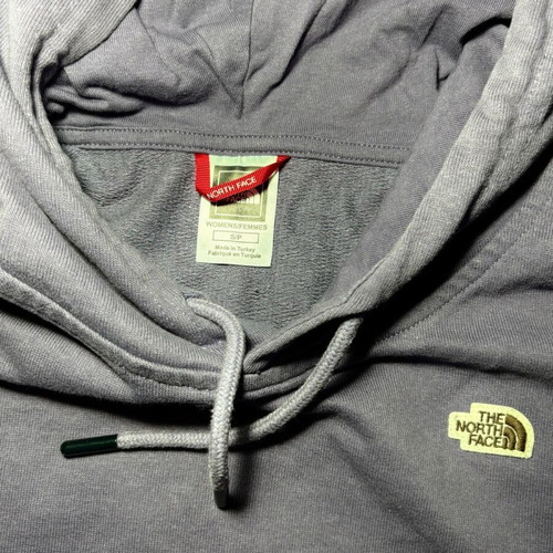 The North Face purple-gray hoodie like new, size S