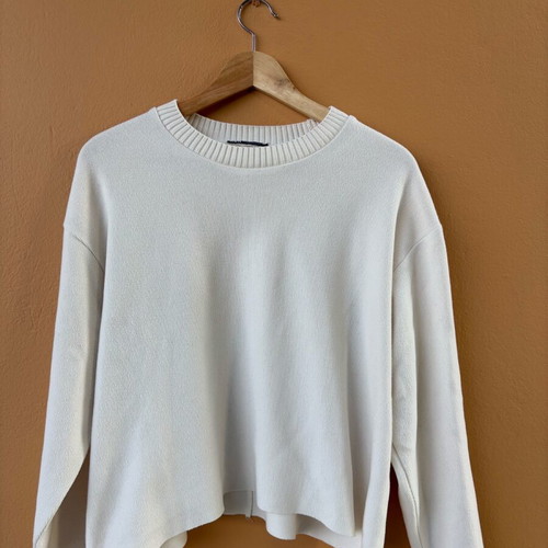 Zara beige pullover like new, size M